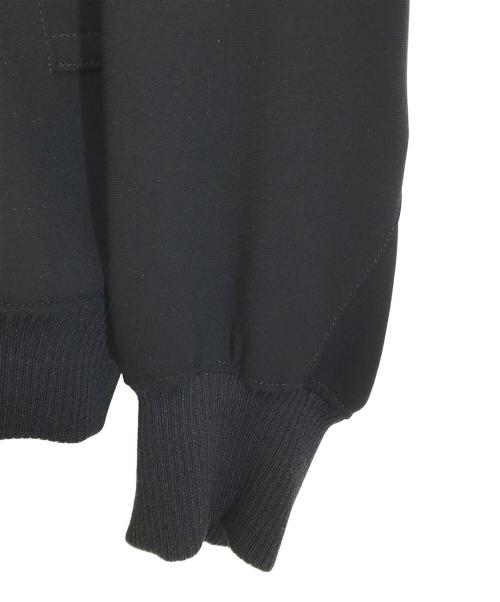 23区（ニジュウサンク）23区 (ニジュウサンク) トリアセダブルジョーゼットブルゾン/JKWOIA0303 ブラック サイズ:38の古着・服飾アイテム