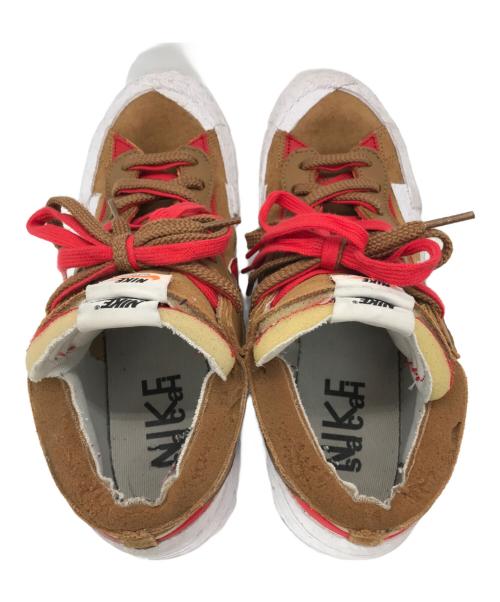 NIKE（ナイキ）NIKE (ナイキ) sacai (サカイ) NIKE BLAZER LOW/DD1877-200 ブラウン サイズ:27の古着・服飾アイテム