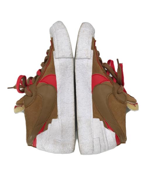 NIKE（ナイキ）NIKE (ナイキ) sacai (サカイ) NIKE BLAZER LOW/DD1877-200 ブラウン サイズ:27の古着・服飾アイテム