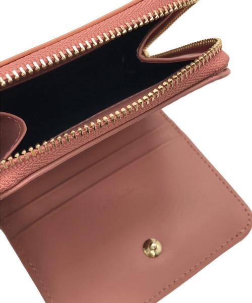 PAUL SMITH（ポールスミス）PAUL SMITH (ポールスミス) カラーブロック二つ折り財布/W442 ピンクの古着・服飾アイテム