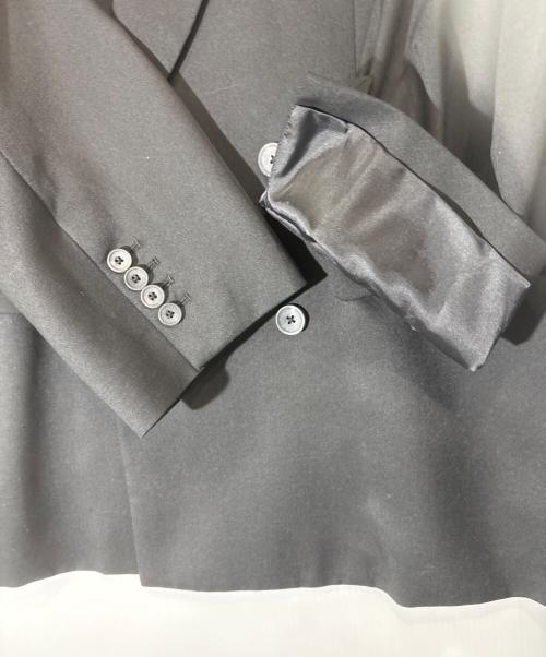 MAISON SPECIAL（メゾンスペシャル）MAISON SPECIAL (メゾンスペシャル) Wool Mix Smooth Prime-Over Peaked Lapel Double Tailored Jacket/11241111209 ブラックの古着・服飾アイテム