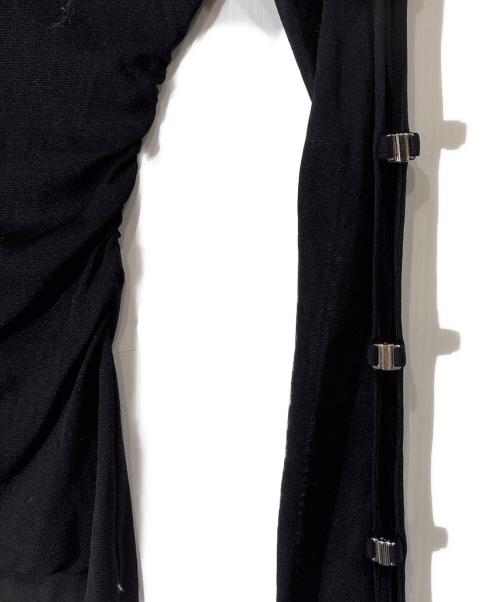 melt the lady（メルトザレディ）MELT THE LADY (メルトザレディ) sheer hook tops/ML31844 ブラック サイズ:Freeの古着・服飾アイテム