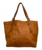 SLOWスロウ）の古着「レザートートバッグ」｜ブラウン