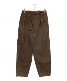 THE NORTHFACE PURPLELABEL（ザ・ノースフェイス パープルレーベル）の古着「Corduroy Wide Tapered Pants」｜ブラウン