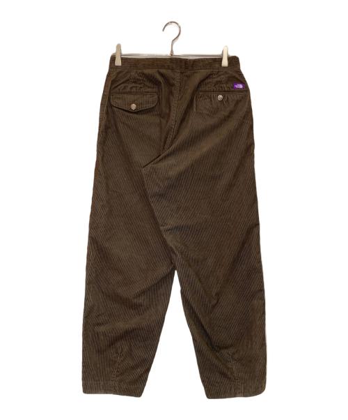THE NORTHFACE PURPLELABEL（ザ・ノースフェイス パープルレーベル）THE NORTHFACE PURPLELABEL (ザ・ノースフェイス パープルレーベル) Corduroy Wide Tapered Pants ブラウン サイズ:Ｗ30の古着・服飾アイテム