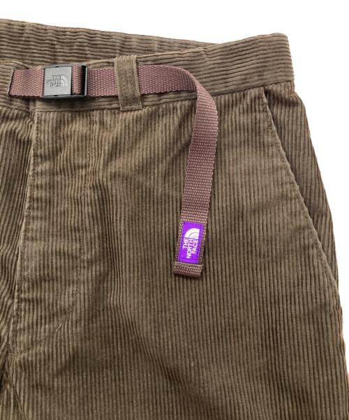 THE NORTHFACE PURPLELABEL（ザ・ノースフェイス パープルレーベル）THE NORTHFACE PURPLELABEL (ザ・ノースフェイス パープルレーベル) Corduroy Wide Tapered Pants ブラウン サイズ:Ｗ30の古着・服飾アイテム