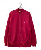 Championチャンピオン）の古着「REVERSE WEAVEスウェットスタジャン」｜ピンク