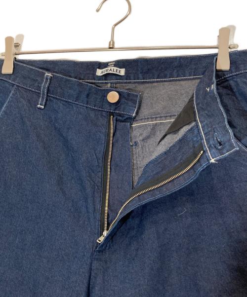 AURALEE（オーラリー）AURALEE (オーラリー) HARD TWIST LIGHT DENIM PANTS/A21SP02LD インディゴ サイズ:3の古着・服飾アイテム
