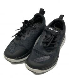 KEEN（キーン）の古着「ダブルケー400 ウォーキングシューズ」｜ブラック
