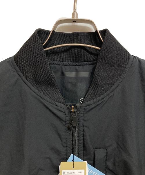 TIGORA（ティゴラ）TIGORA (ティゴラ) 中綿ブルゾン ブラック サイズ:XLの古着・服飾アイテム