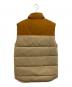 Patagonia (パタゴニア) Reversible Bivy Down Vest ブラウン×カーキ サイズ:SIZE XS：9000円