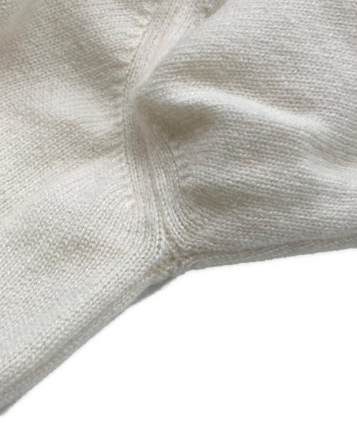 Salvatore Ferragamo（サルヴァトーレ フェラガモ）Salvatore Ferragamo (サルヴァトーレ フェラガモ) カシミヤニット ベージュ サイズ:Lの古着・服飾アイテム