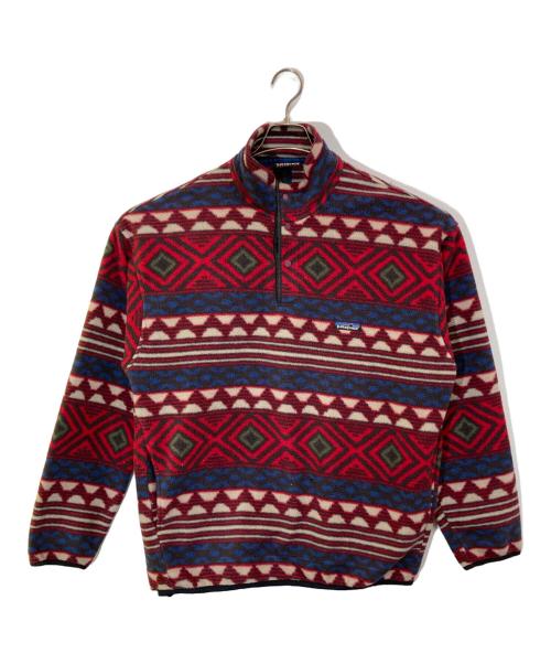 Patagonia（パタゴニア）Patagonia (パタゴニア) サルティーヨ シンチラスナップTシャツ レッド サイズ:Lの古着・服飾アイテム