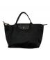 LONGCHAMP（ロンシャン）の古着「ル・プリアージュ ネオ2wayショルダーバッグ」｜ブラック