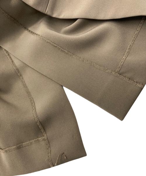 MARW UNITED ARROWS（マルゥ ユナイテッドアローズ）MARW UNITED ARROWS (マルゥ ユナイテッドアローズ) フレアスリーブブラウスワンピース ブラウン サイズ:SIZE 36の古着・服飾アイテム