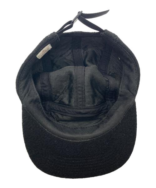 SUPREME（シュプリーム）SUPREME (シュプリーム) Harris Tweed Camp Cap ブラックの古着・服飾アイテム