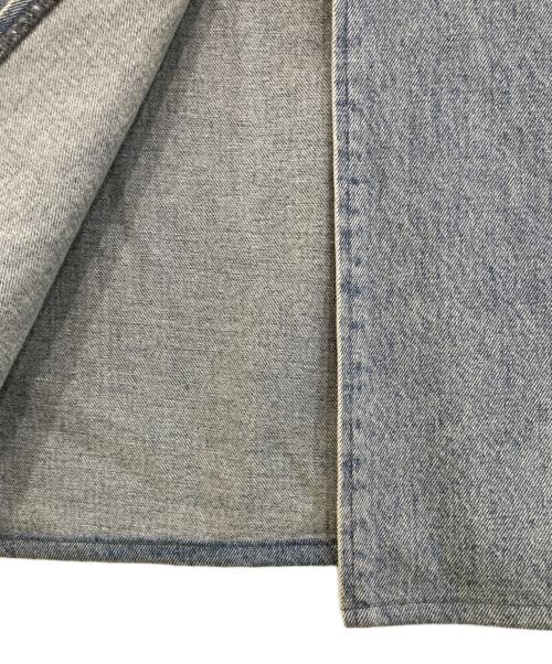 CLANE（クラネ）CLANE (クラネ) カットデザインデニムスカート/16109-5192 インディゴ サイズ:1の古着・服飾アイテム