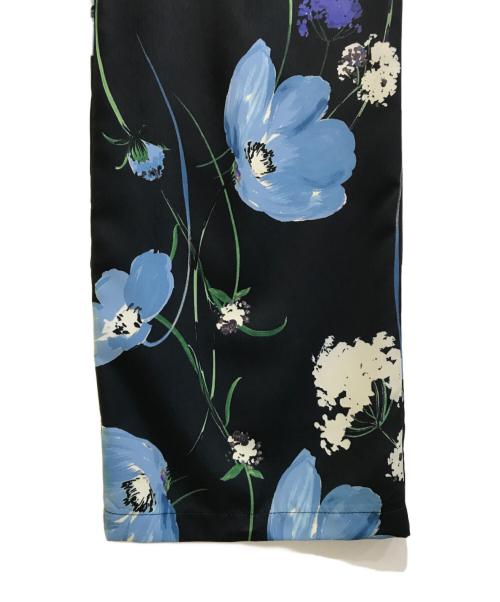 CLANE（クラネ）CLANE (クラネ) MULTICOLORED FLOWER WIDE PANTS/17110-7142 ネイビー サイズ:1の古着・服飾アイテム