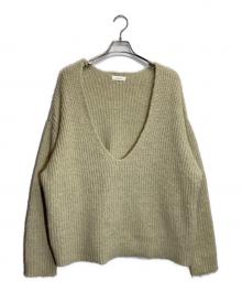 KnuthMarf（クヌースマーフ）の古着「Uneck knit pullover」｜アイボリー