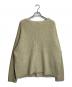 KnuthMarf (クヌースマーフ) Uneck knit pullover アイボリー サイズ:FREE：7000円