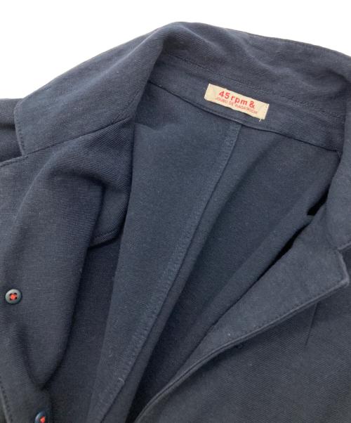 45rpm&（フォーティファイブアールピーエムアンド）45rpm& (フォーティファイブアールピーエムアンド) メタルボタンジャケット ネイビー サイズ:2の古着・服飾アイテム