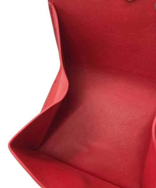 COACH（コーチ）COACH (コーチ) オリガミ スモール トライフォールド ウォレット/CX574 レッドの古着・服飾アイテム