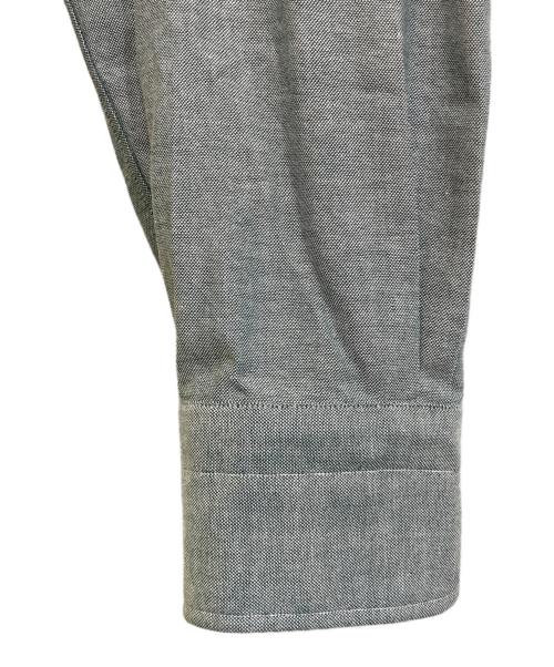 BORRELLI（ボレッリ）BORRELLI (ボレッリ) コットンオックスホリゾンタルカラーカジュアルシャツ グリーン サイズ:‐の古着・服飾アイテム