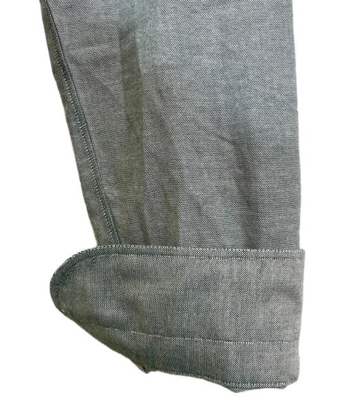 BORRELLI（ボレッリ）BORRELLI (ボレッリ) コットンオックスホリゾンタルカラーカジュアルシャツ グリーン サイズ:‐の古着・服飾アイテム