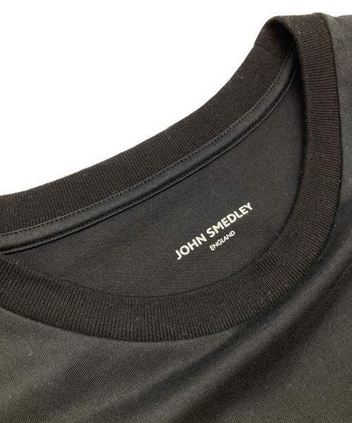 JOHN SMEDLEY（ジョンスメドレー）JOHN SMEDLEY (ジョンスメドレー) スビンコットンクルーネックｔシャツ/A2738UTS906 ブラック サイズ:Mの古着・服飾アイテム