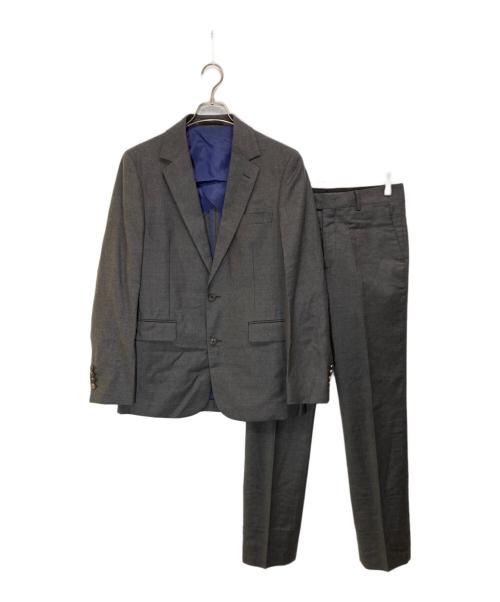 PAUL SMITH（ポールスミス）Paul Smith (ポールスミス) ストレッチウールメニックセットアップスーツ グレー サイズ:Ｌの古着・服飾アイテム