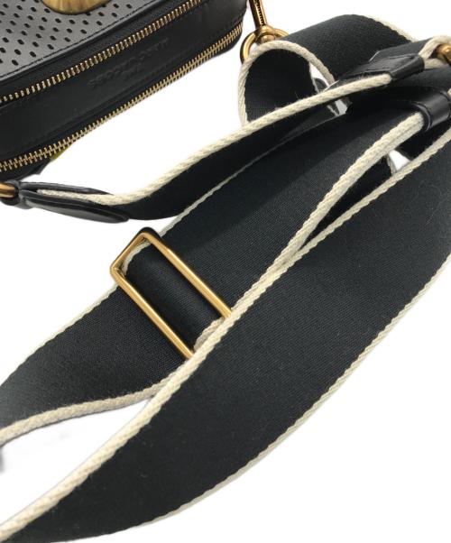 MARC JACOBS（マークジェイコブズ）MARC JACOBS (マーク ジェイコブス) スナップショットショルダーバッグ ブラックの古着・服飾アイテム