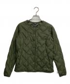 mont-bellモンベル）の古着「スペリオダウン ラウンドネックジャケット」｜カーキ