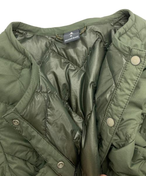 mont-bell（モンベル）mont-bell (モンベル) スペリオダウン ラウンドネックジャケット カーキ サイズ:Sの古着・服飾アイテム