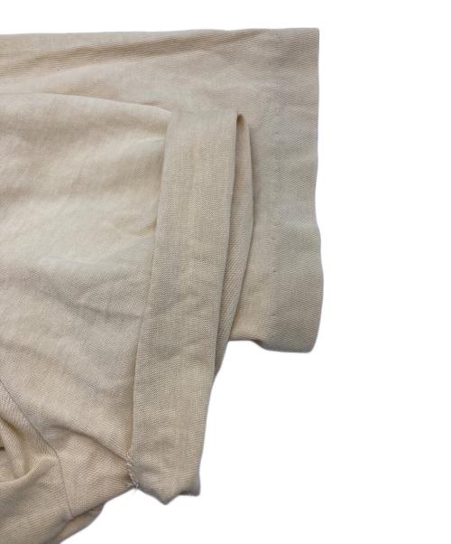 MM6 Maison Margiela（エムエムシックスメゾンマルジェラ）MM6 Maison Margiela (エムエムシックスメゾンマルジェラ) デザインカットソー ベージュ サイズ:下記参照の古着・服飾アイテム