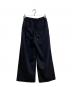 FRAMeWORK (フレームワーク) ウォッシャブルトロタックワイドパンツ ネイビー サイズ:38：4000円