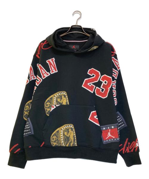 JORDAN（ジョーダン）JORDAN (ジョーダン) AS M J ESS AOP FLC PO/FN4546-010 ブラック サイズ:SIZE XLの古着・服飾アイテム