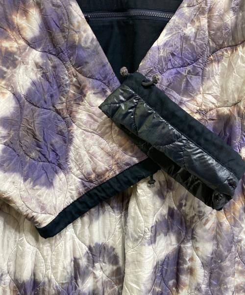 NEIGHBORHOOD（ネイバーフッド）NEIGHBORHOOD (ネイバーフッド) キルティングタイダイポンチョ/191UCNH-JKM02 パープル サイズ:XLARGE　の古着・服飾アイテム