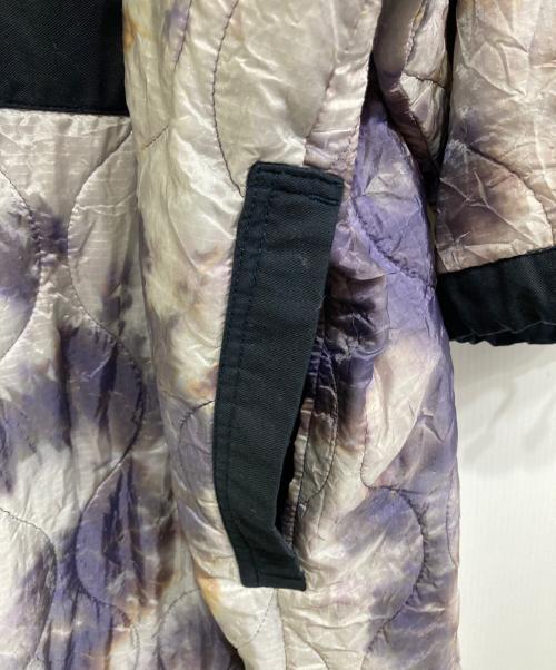 NEIGHBORHOOD（ネイバーフッド）NEIGHBORHOOD (ネイバーフッド) キルティングタイダイポンチョ/191UCNH-JKM02 パープル サイズ:XLARGE　の古着・服飾アイテム