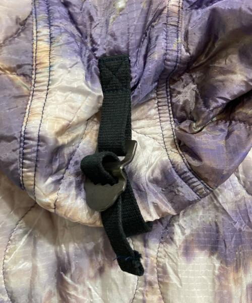 NEIGHBORHOOD（ネイバーフッド）NEIGHBORHOOD (ネイバーフッド) キルティングタイダイポンチョ/191UCNH-JKM02 パープル サイズ:XLARGE　の古着・服飾アイテム