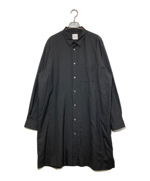 PAUL SMITH（ポールスミス）PAUL SMITH (ポールスミス) ロングシャツ ブラック サイズ:XLARGEの古着・服飾アイテム