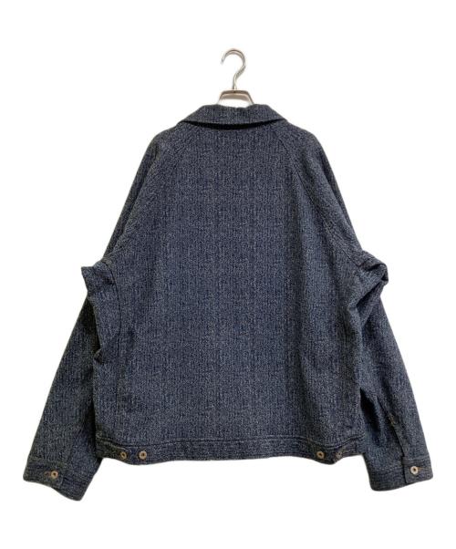 RED EAR（レッドイアー）RED EAR (レッドイアー) ジャガードワークブルゾン/232603 RG101 ネイビー サイズ:XXLの古着・服飾アイテム