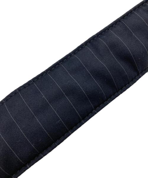 RIM.ARK（リムアーク）RIM.ARK (リムアーク) Stripe padding shoulder bag ネイビーの古着・服飾アイテム