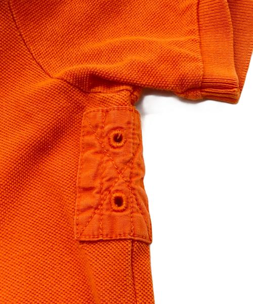POLO RALPH LAUREN（ポロ・ラルフローレン）POLO RALPH LAUREN (ポロ・ラルフローレン) リメイク風ポロシャツ オレンジ サイズ:Sの古着・服飾アイテム