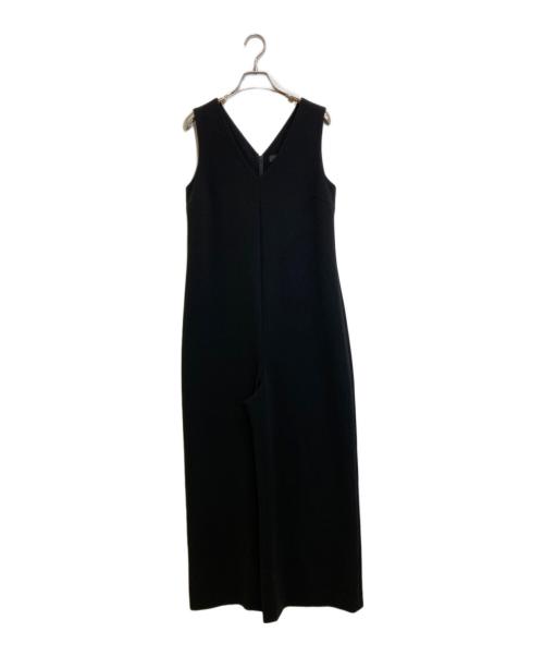 theory（セオリー）theory (セオリー) Vネックジャンプスーツ ブラック サイズ:2の古着・服飾アイテム