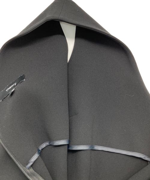 theory（セオリー）theory (セオリー) Vネックジャンプスーツ ブラック サイズ:2の古着・服飾アイテム