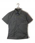 stussyステューシー）の古着「SSワークシャツ」｜グレー