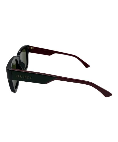 GUCCI（グッチ）GUCCI (グッチ) オーバルフレーム サングラス/GG1670SK ブラック サイズ:52□21-145の古着・服飾アイテム