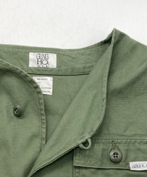 GUNG HO（ガンホー）GUNG HO (ガンホー) ベスト カーキ サイズ:MEDIUMの古着・服飾アイテム