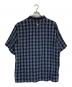 pellepelle (ペレペレ) オーバーサイズチェックシャツ ネイビー サイズ:XXL：4500円