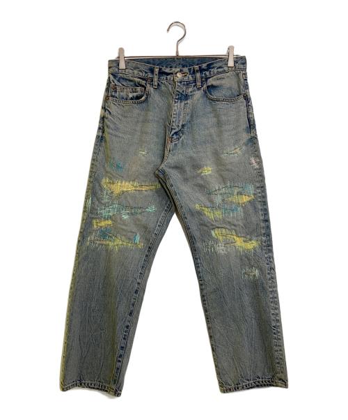 JOURNAL STANDARD TRISECT（ジャーナルスタンダード トライセクト）JOURNAL STANDARD TRISECT (ジャーナルスタンダード トライセクト) ヴィンテージクラッシュデニム/24030600804030 インディゴ サイズ:Sの古着・服飾アイテム